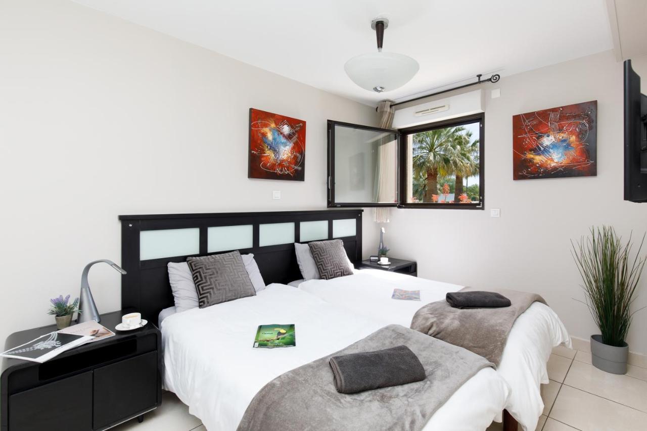 Luxury 3 Piece Garden Apartment In Cannes Marina Mandelieu La Napoule Ngoại thất bức ảnh